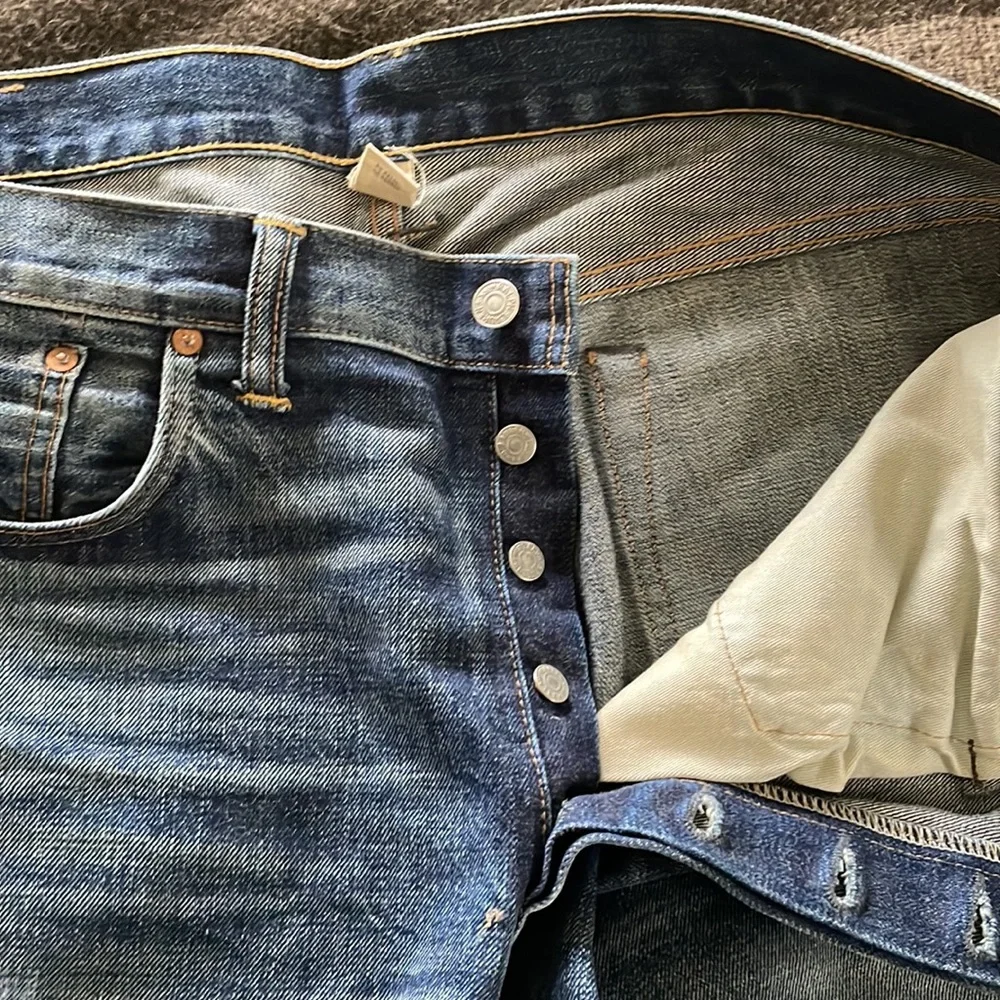 Ralph Lauren Double RL Men's Straight Jeans - Blue - Picture 6 of 7